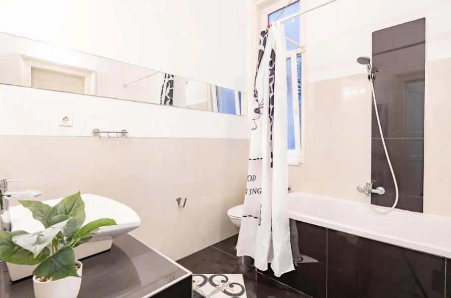 Cityscape Budget Riverside Apartment Budapest